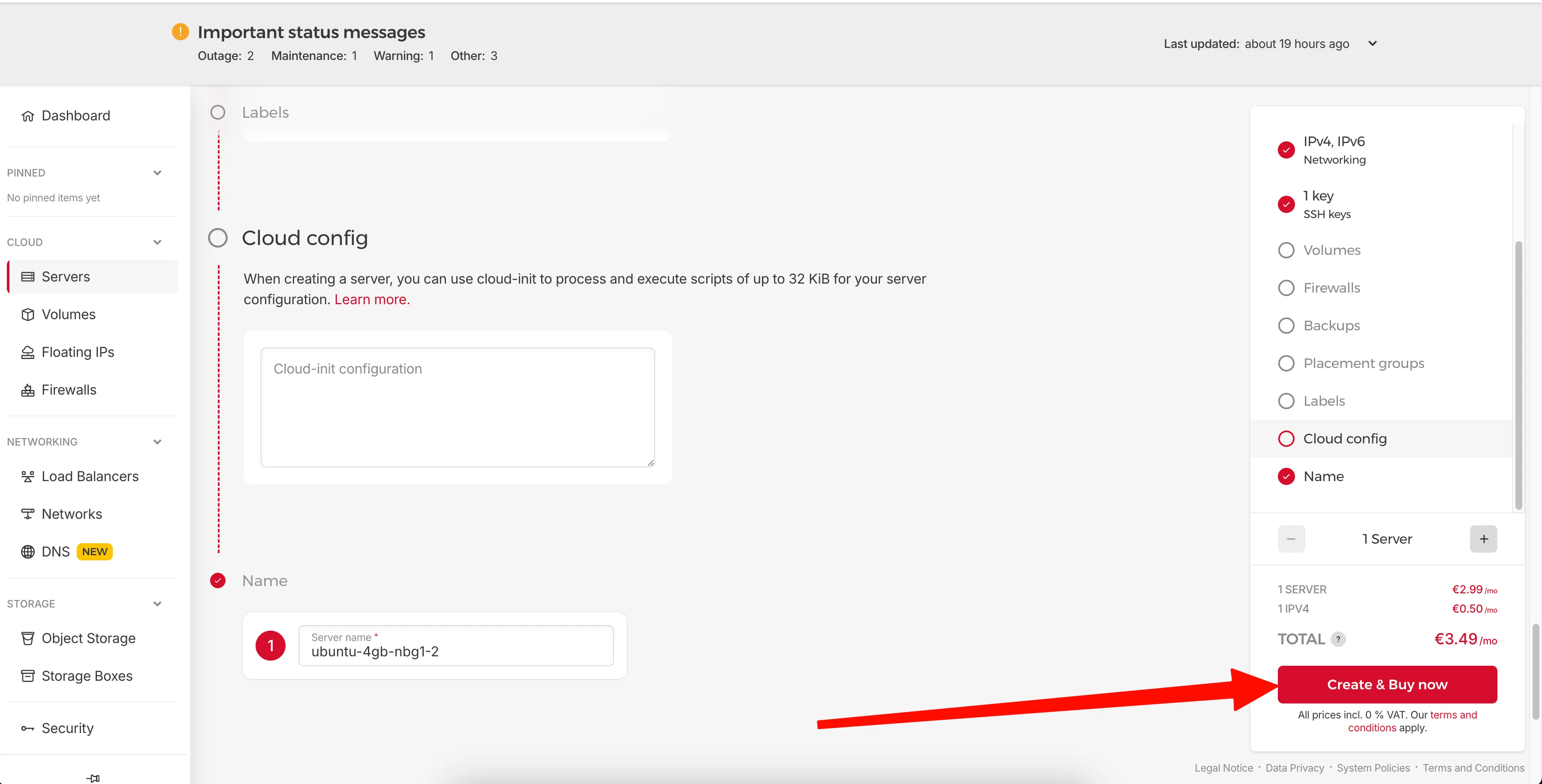 Create Server