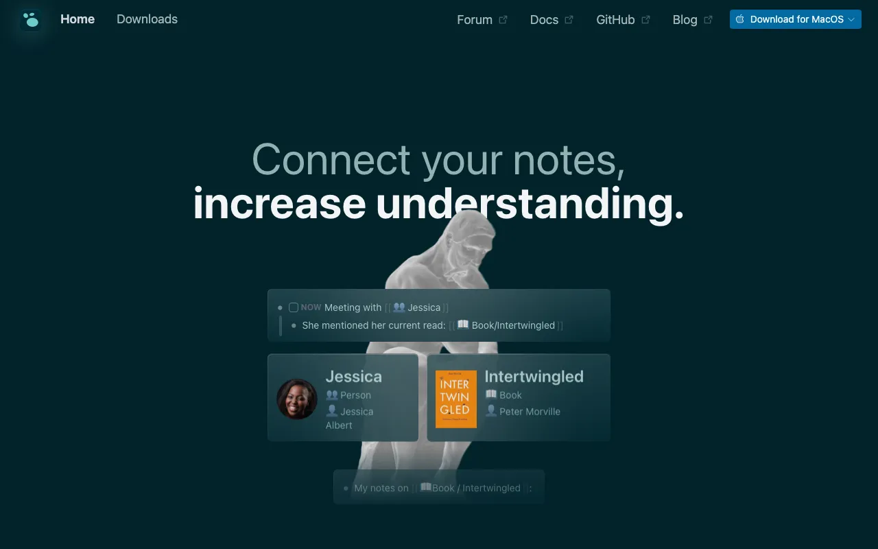 Logseq Landing Page